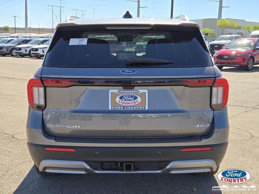 Carbonized Gray Metallic 2026 Ford Explorer Platinum