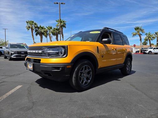 Cyber Orange Metallic Tricoat 2023 Ford Bronco Sport Badlands