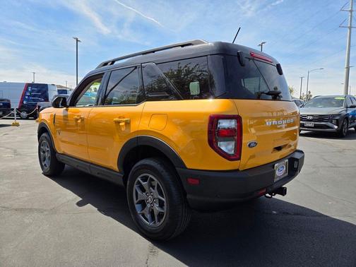Cyber Orange Metallic Tricoat 2023 Ford Bronco Sport Badlands