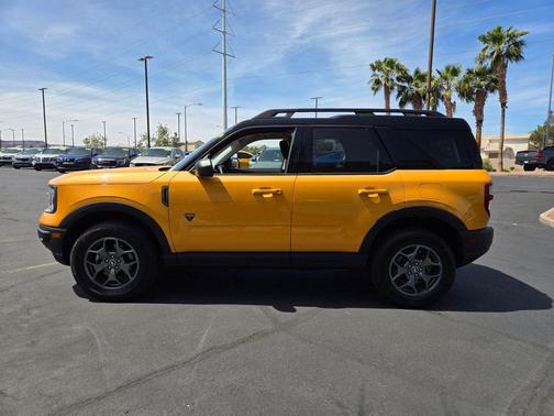 Cyber Orange Metallic Tricoat 2023 Ford Bronco Sport Badlands