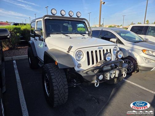 Bright White Clearcoat 2018 Jeep Wrangler JK Sport