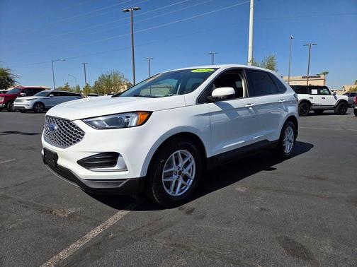 Oxford White 2024 Ford Edge SEL
