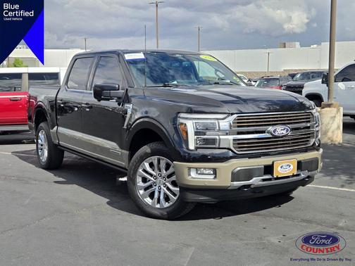 Agate Black Metallic 2025 Ford F-150 King Ranch