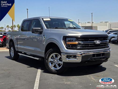 Iconic Silver Metallic 2025 Ford F-150 XLT