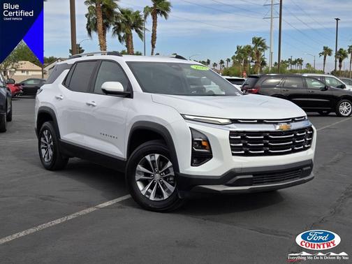 Summit White 2025 Chevrolet Equinox 1LT