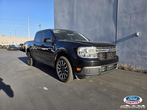 Shadow Black 2022 Ford Maverick Lariat