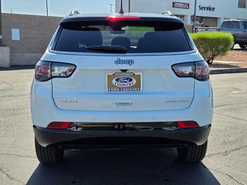 Bright White Clearcoat 2025 Jeep Compass Limited