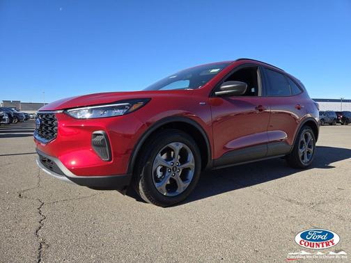 rapid red metallic tinted clearcoat 2026 Ford Escape ST-Line