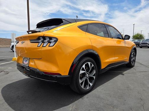 Cyber Orange Metallic Tricoat 2023 Ford Mustang Mach-E Premium