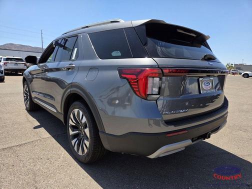 Carbonized Gray Metallic 2026 Ford Explorer Platinum