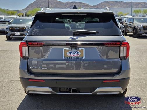 Carbonized Gray Metallic 2026 Ford Explorer Platinum
