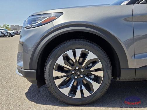 Carbonized Gray Metallic 2026 Ford Explorer Platinum