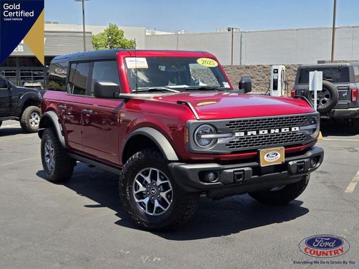 Ruby Red Metallic 2025 Ford Bronco Badlands