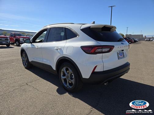 star white metallic tri-coat 2026 Ford Escape ST-Line