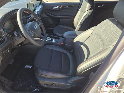 star white metallic tri-coat 2026 Ford Escape ST-Line