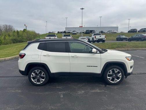 White Clearcoat 2018 Jeep Compass Limited
