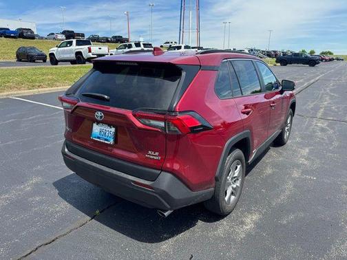Ruby Flare Pearl 2023 Toyota RAV4 Hybrid XLE