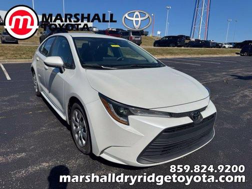 Wind Chill Pearl 2025 Toyota Corolla LE