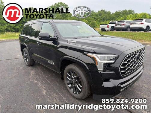 Midnight Black Metallic 2026 Toyota Sequoia Platinum