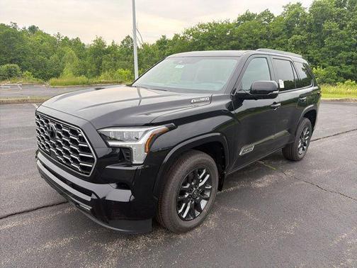Midnight Black Metallic 2026 Toyota Sequoia Platinum
