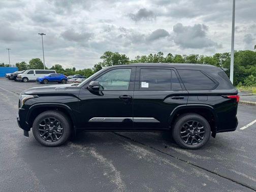 Midnight Black Metallic 2026 Toyota Sequoia Platinum