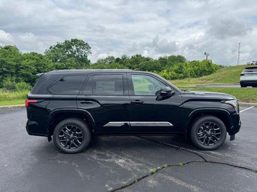 Midnight Black Metallic 2026 Toyota Sequoia Platinum