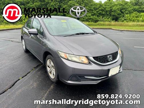 Modern Steel Metallic 2015 Honda Civic LX
