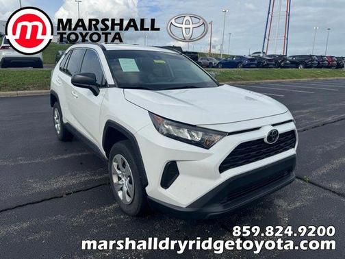 Super White 2020 Toyota RAV4 LE