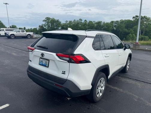 Super White 2020 Toyota RAV4 LE