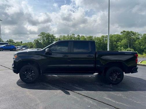 Black 2025 Chevrolet Silverado 1500 Custom Trail Boss