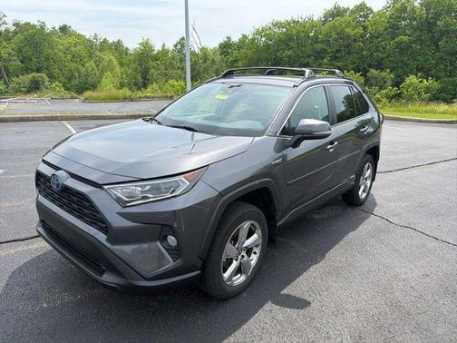 Magnetic Gray Metallic 2021 Toyota RAV4 Hybrid XLE Premium