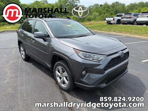 Magnetic Gray Metallic 2021 Toyota RAV4 Hybrid XLE Premium
