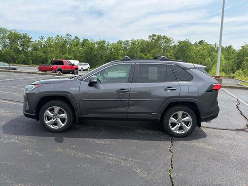 Magnetic Gray Metallic 2021 Toyota RAV4 Hybrid XLE Premium