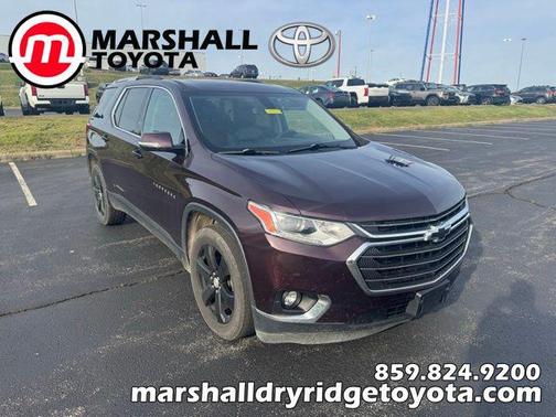 Black Currant Metallic 2018 Chevrolet Traverse LT Leather