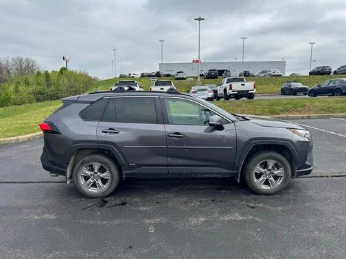 Magnetic Gray Metallic 2024 Toyota RAV4 Hybrid XLE