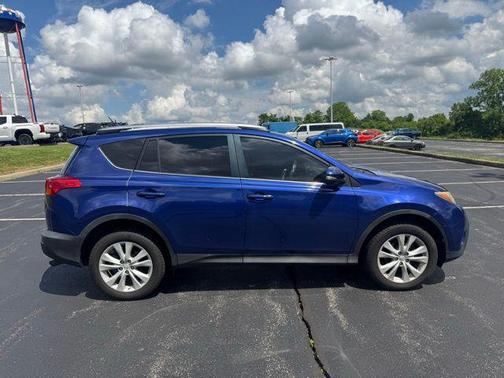 Blue Crush Metallic 2015 Toyota RAV4 Limited