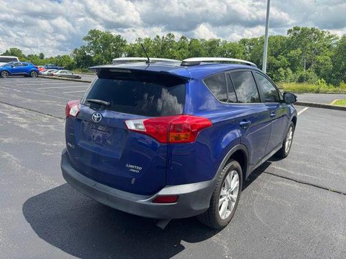 Blue Crush Metallic 2015 Toyota RAV4 Limited