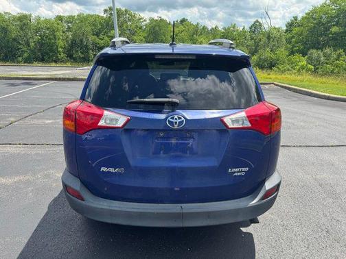 Blue Crush Metallic 2015 Toyota RAV4 Limited