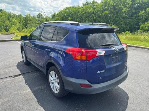 Blue Crush Metallic 2015 Toyota RAV4 Limited
