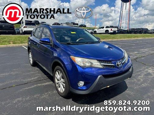 Blue Crush Metallic 2015 Toyota RAV4 Limited