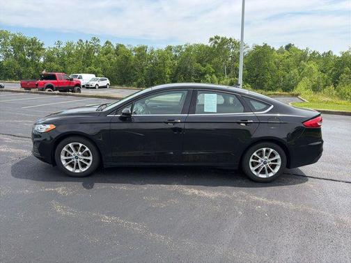 Black Metallic 2020 Ford Fusion SE