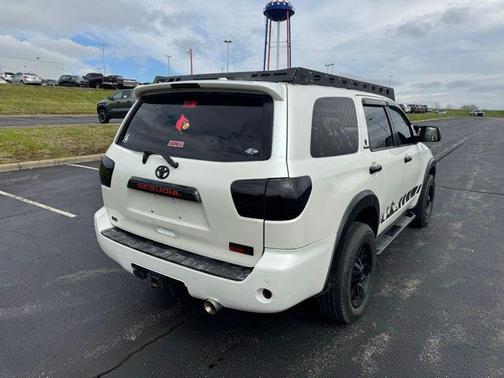 Blizzard Pearl 2018 Toyota Sequoia Platinum