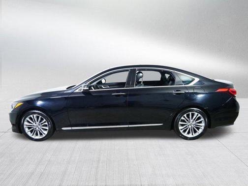 Caspian Black 2017 Genesis G80 3.8