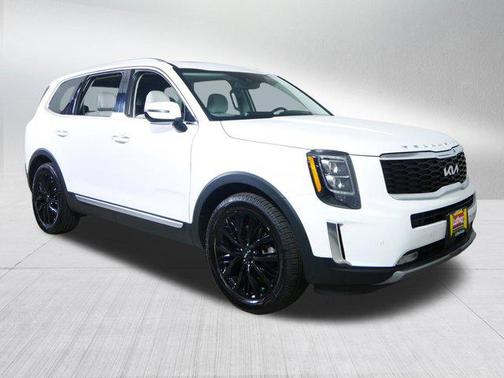 Glacial White Pearl 2022 Kia Telluride SX