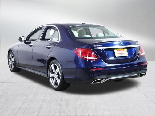Lunar Blue Metallic 2017 Mercedes-Benz E-Class 4MATIC