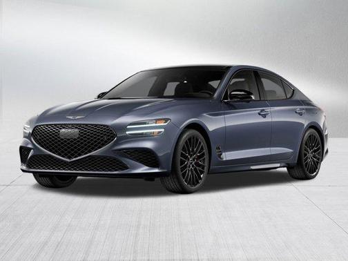 Ceres Blue 2026 Genesis G70 3.3T Prestige Graphite