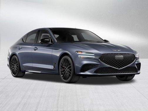 Ceres Blue 2026 Genesis G70 3.3T Prestige Graphite