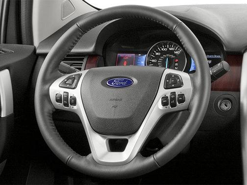 White Platinum Tri-Coat Metallic 2013 Ford Edge SEL