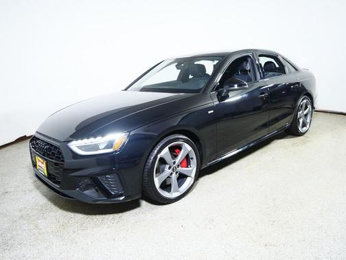 Mythos Black Metallic 2023 Audi A4 45 S line Premium Plus