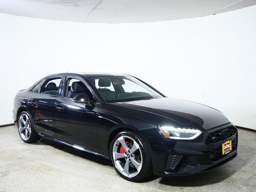 Mythos Black Metallic 2023 Audi A4 45 S line Premium Plus